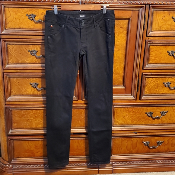 HUDSON Collin flap Skinny black jeans 27 - Picture 4 of 6